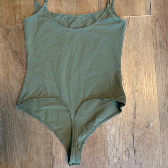 Free people Green Bodysuit One Piece - Picture 2 of 6